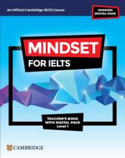 Mindset for IELTS with Updated Digital Pack Level 1 Teacher's Book with Digital Pack - cover