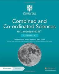 Cambridge IGCSE (TM) Combined and Co-ordinated Sciences Coursebook with Digital Access (2 Years) - David Martindill,Joanna Haywood,Sheila Tarpey - cover