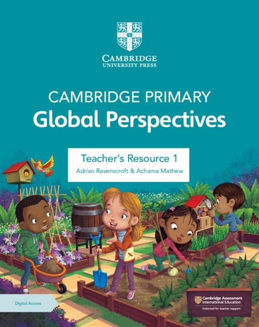 Cambridge Primary Global Perspectives. Teacher's Resource Book. Con espansione online. Vol. 1 - Adrian Ravenscroft,Thomas Holman - copertina