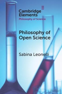 Philosophy of Open Science - Sabina Leonelli - cover