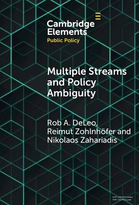 Multiple Streams and Policy Ambiguity - Rob A. DeLeo,Reimut Zohlnhöfer,Nikolaos Zahariadis - cover