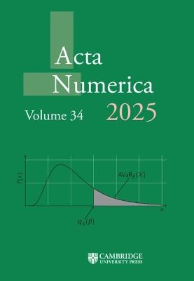 Acta Numerica 2025: Volume 34 - cover