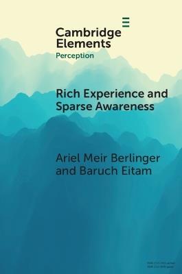 Rich Experience and Sparse Awareness: Sensing More Than We Know - Ariel Meir Berlinger,Baruch Eitam - cover