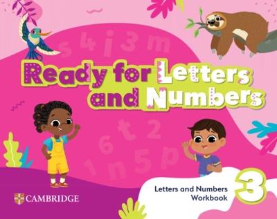Ready, Set, Grow! Level 3 Letters and Numbers Workbook American English - cover