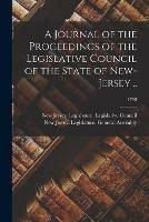 A Journal of the Proceedings of the Legislative Council of the State of New-Jersey ..; 1798