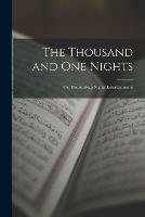 The Thousand and One Nights; or, The Arabian Nights' Entertainments - Anonymous - cover