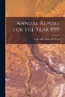Annual Report for the Year 1919