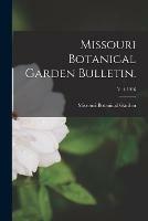 Missouri Botanical Garden Bulletin.; v. 4 1916 - cover