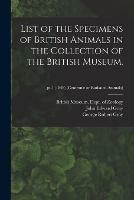 List of the Specimens of British Animals in the Collection of the British Museum.; pt.1 (1848) [Centronle or Radiated Animals]