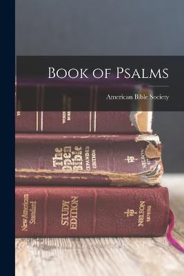 Book of Psalms - American Bible Society - cover