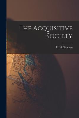 The Acquisitive Society - R H Tawney - cover