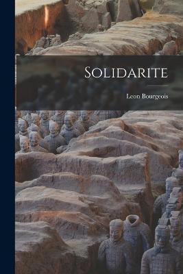 Solidarite - Leon Bourgeois - cover