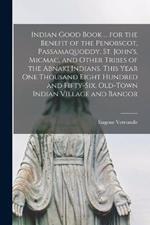 Indian Good Book ... for the Benefit of the Penobscot, Passamaquoddy, St. John's, Micmac, and Other Tribes of the Abnaki Indians. This Year one Thousand Eight Hundred and Fifty-six. Old-town Indian Village and Bangor
