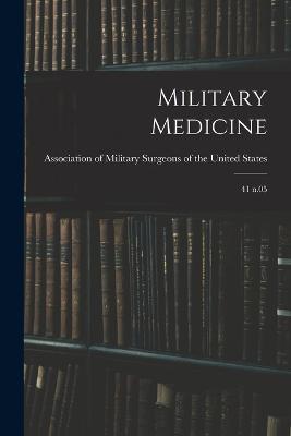 Military Medicine: 41 n.05 - cover