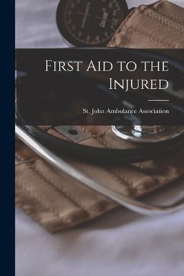 First aid to the Injured - cover