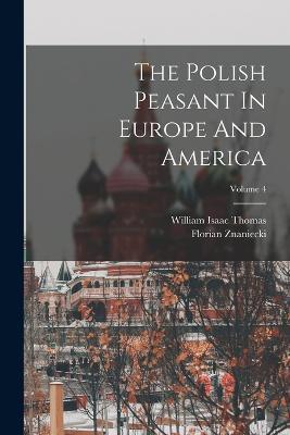 The Polish Peasant In Europe And America; Volume 4 - William Isaac Thomas,Florian Znaniecki - cover