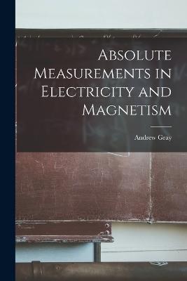Absolute Measurements in Electricity and Magnetism - Andrew Gray - cover