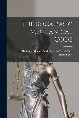 The Boca Basic Mechanical Code - cover