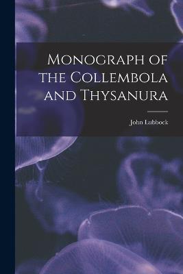 Monograph of the Collembola and Thysanura - John Lubbock - cover