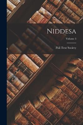 Niddesa; Volume 3 - cover