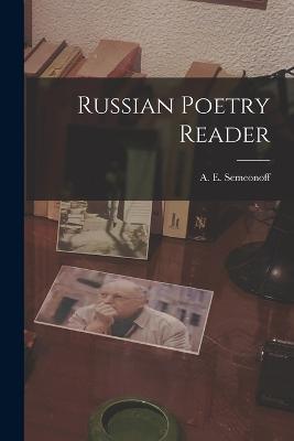 Russian Poetry Reader - A E Semeonoff - cover