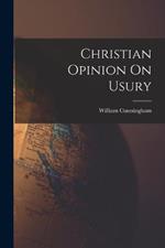 Christian Opinion On Usury