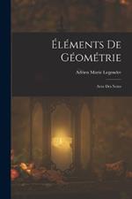 Elements De Geometrie: Avec Des Notes