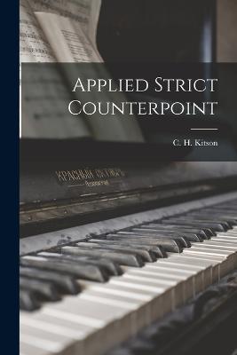 Applied Strict Counterpoint - cover