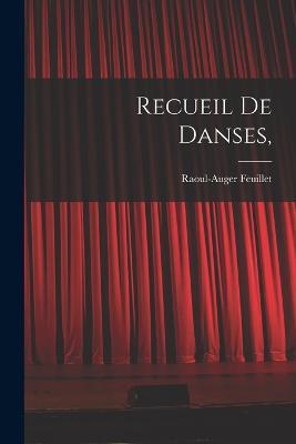 Recueil de danses, - cover