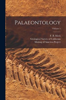 Palaeontology; Volume 1 - William M Gabb - cover
