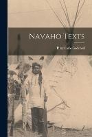Navaho Texts - Pliny Earle Goddard - cover