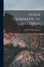 Norsk Grammatik Til Skolebrug