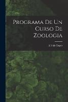Programa de un curso de zoologia