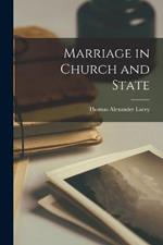 Marriage in Church and State