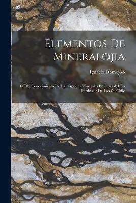 Elementos De Mineralojia: O Del Conocimiento De Las Especies Minerales En Jeneral, I En Particular De Las De Chile - Ignacio Domeyko - cover