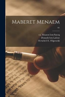 Maberet Menaem; 01 - cover