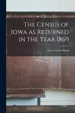 The Census of Iowa as Returned in the Year 1869