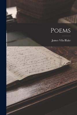 Poems - James Vila Blake - cover