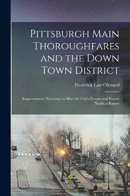 Pittsburgh Main Thoroughfares and the Down Town District; Improvements Necessary to Meet the City's Present and Future Needs; a Report - Frederick Law Olmsted - cover