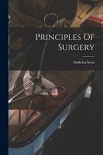 Principles Of Surgery