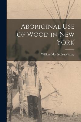 Aboriginal use of Wood in New York - William Martin Beauchamp - cover