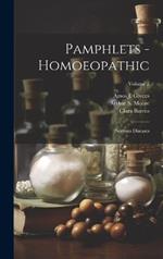 Pamphlets - Homoeopathic: Nervous Diseases; Volume 2