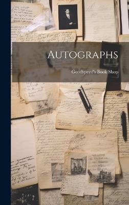 Autographs - cover