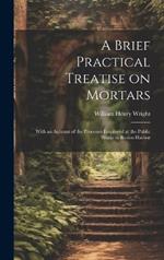 A Brief Practical Treatise on Mortars: With an Account of the Processes Employed at the Public Works in Boston Harbor