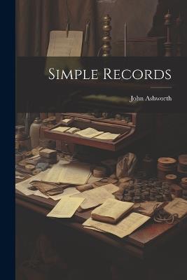 Simple Records - John Ashworth - cover