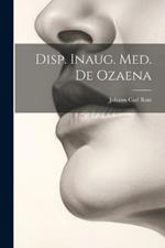 Disp. Inaug. Med. De Ozaena