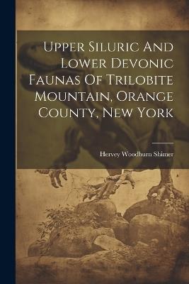 Upper Siluric And Lower Devonic Faunas Of Trilobite Mountain, Orange County, New York - Hervey Woodburn Shimer - cover