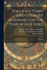 Poulson's Town and Country Almanac, for the Year of our Lord: 1789-1801