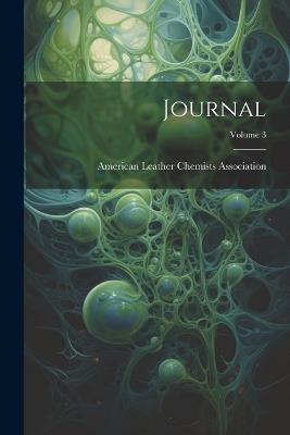 Journal; Volume 3 - cover