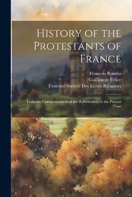 History of the Protestants of France: From the Commencement of the Reformation to the Present Time - François Bonifas,Guillaume Félice - cover